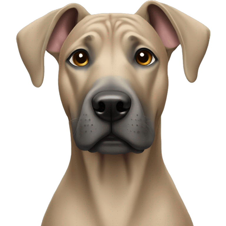 Dog gray Thai Ridgeback emoji