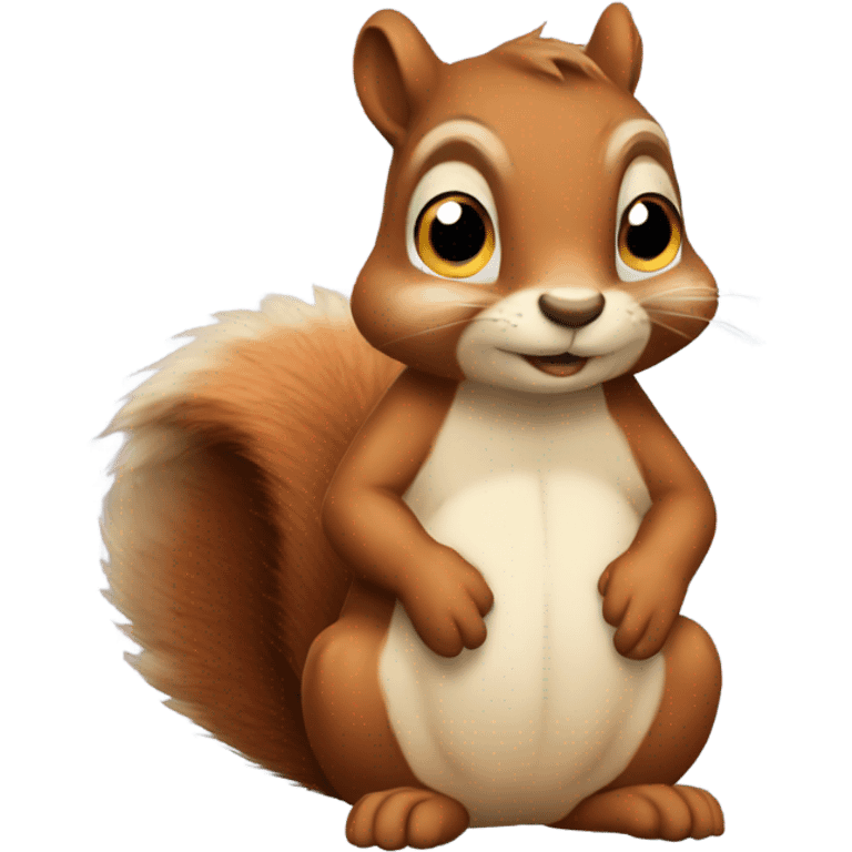 a squirrel that’s sad emoji