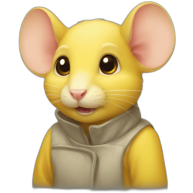 yellow rat emoji