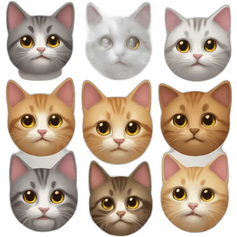 kitties emoji