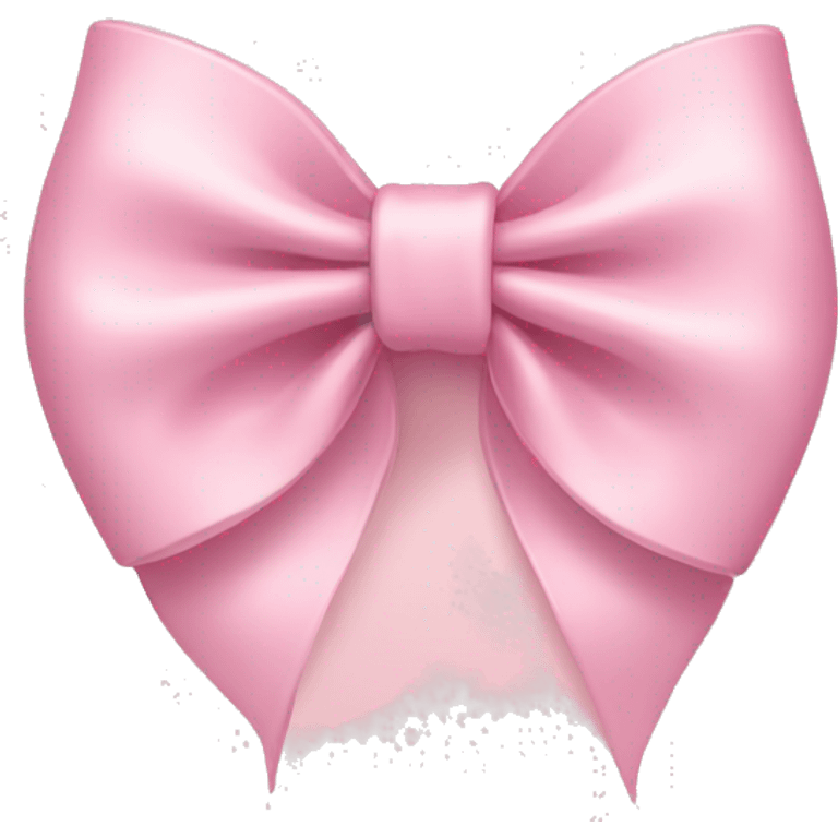 Light pink bow  emoji