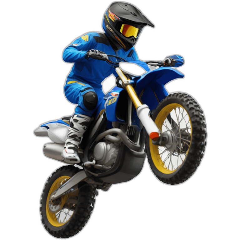 Moto cross emoji