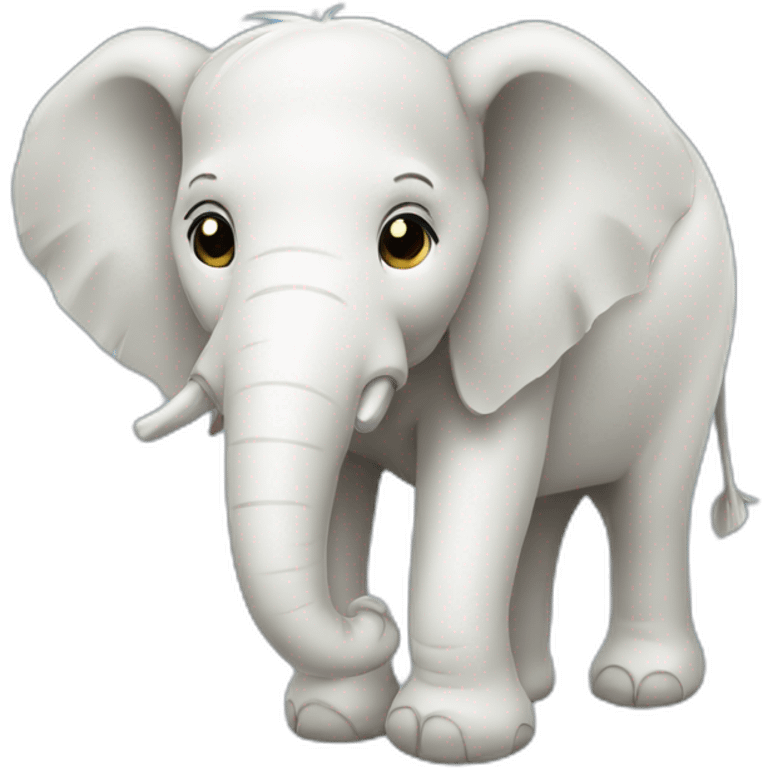 elefante blanco emoji