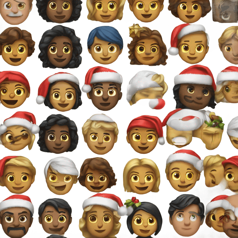 It’s beginning to look a lot like Christmas  
 emoji