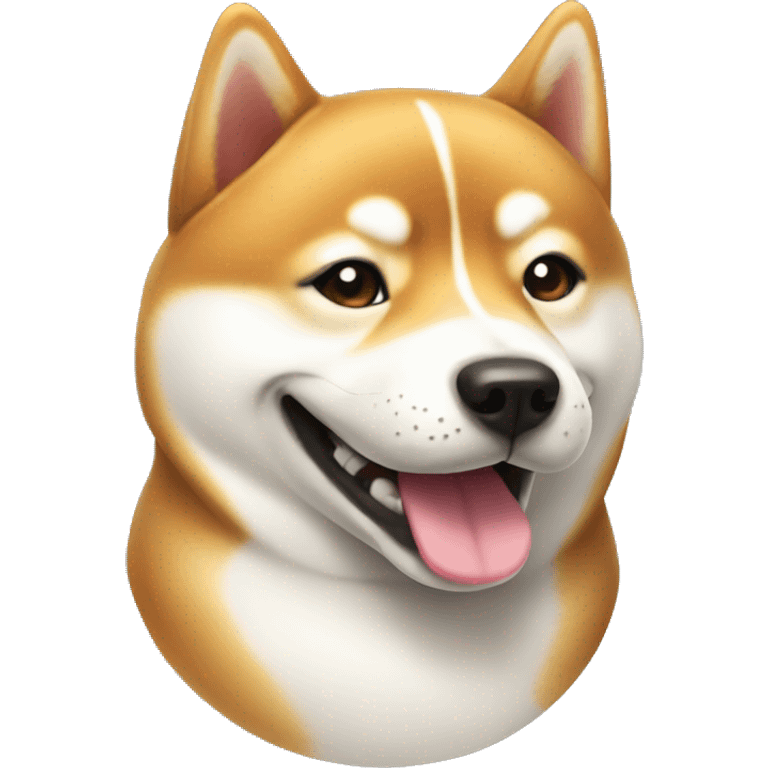 Smile shiba inu emoji