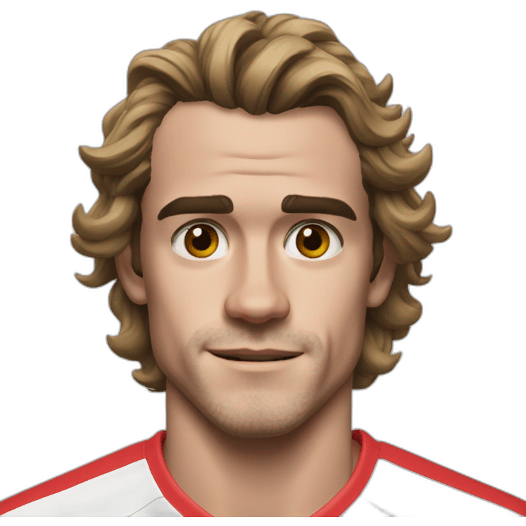 Griezmann like a dog emoji