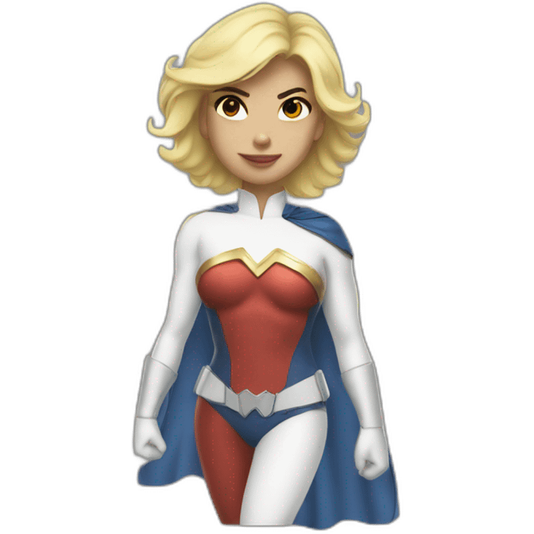 Power girl emoji