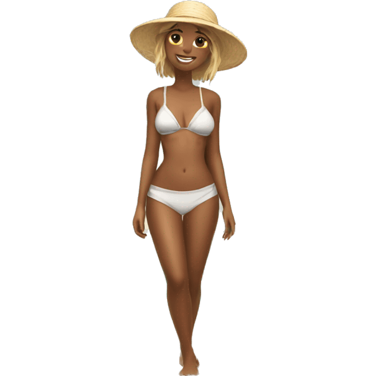 beach girl emoji