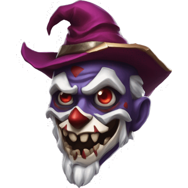 shaco from leauge of legends emoji