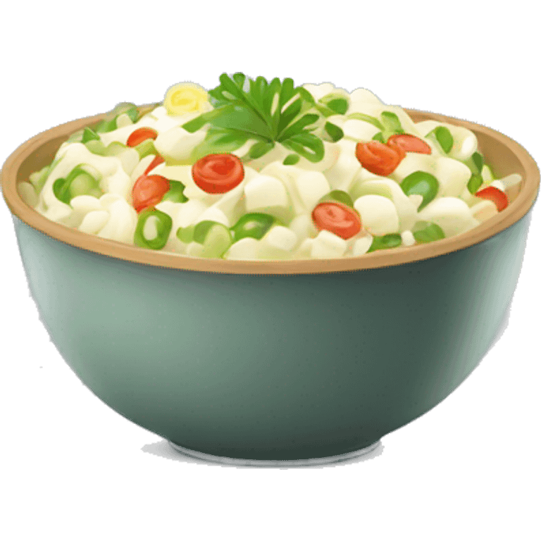 Russian salad Olivier  emoji