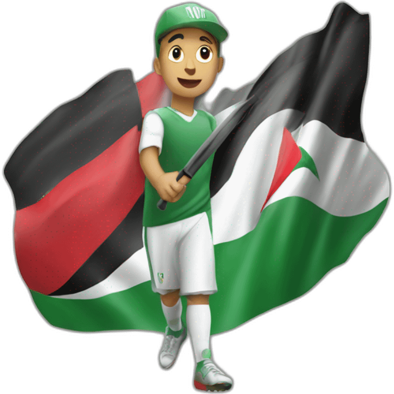 Palestine win emoji