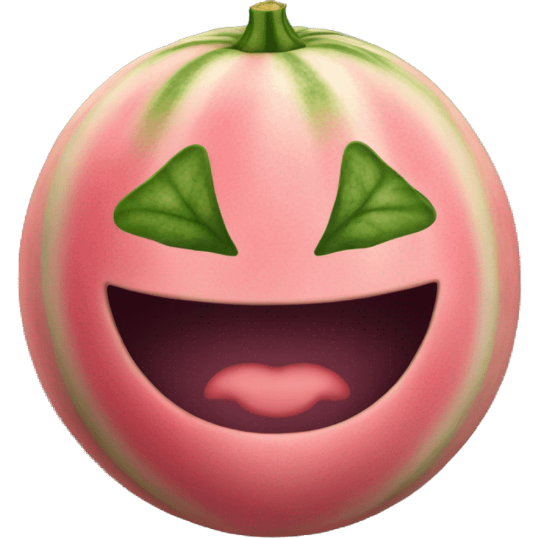 melone con faccia innamorata  emoji