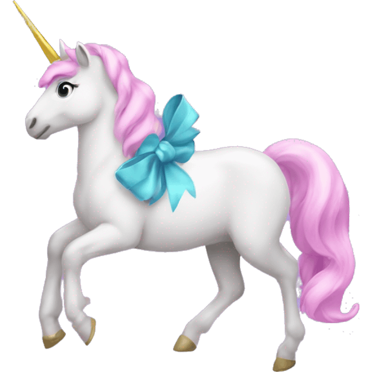 🦄 Unicorn with a bow 🏹 of a Sagittarius  emoji