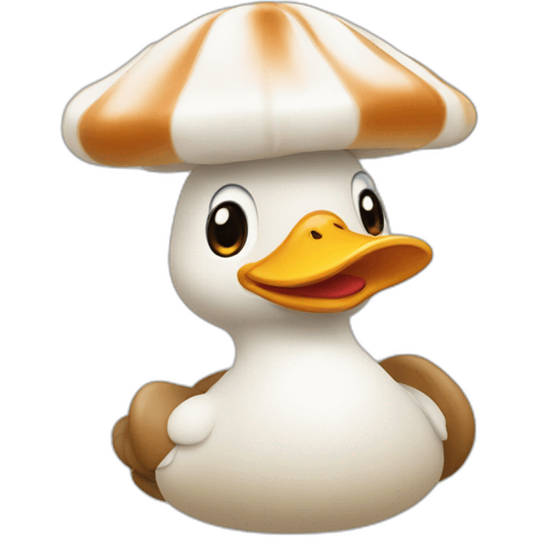 Canard champignons emoji