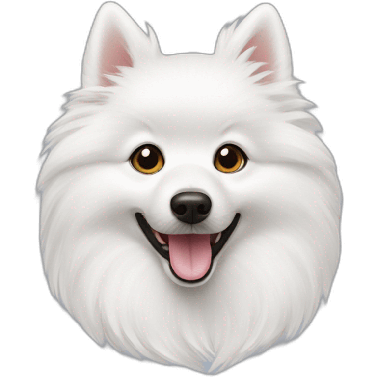 Japanese spitz fun emoji