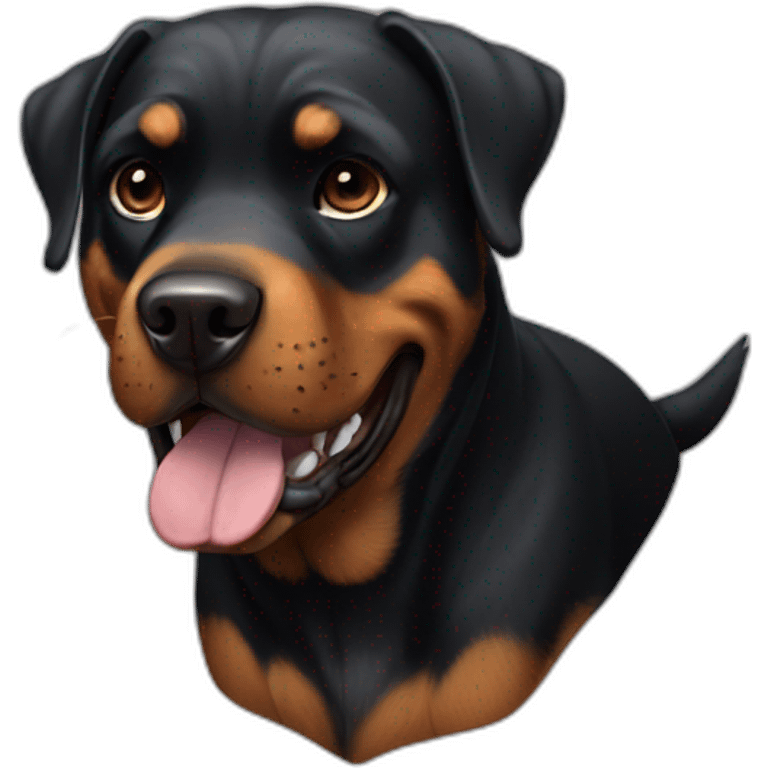 Rottweiler dobberman emoji