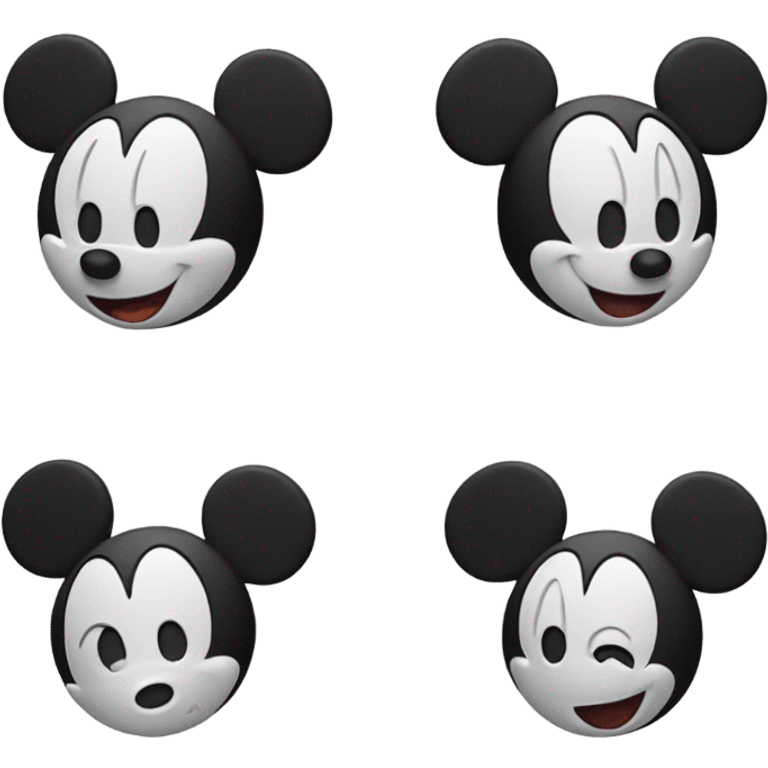 Mickey Mouse emoji