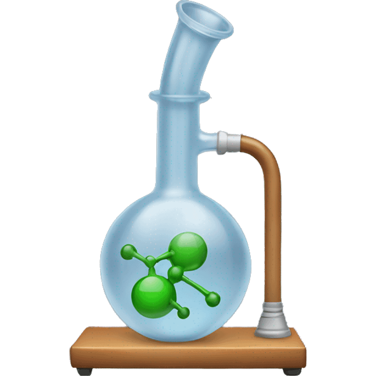 Scientific bong emoji