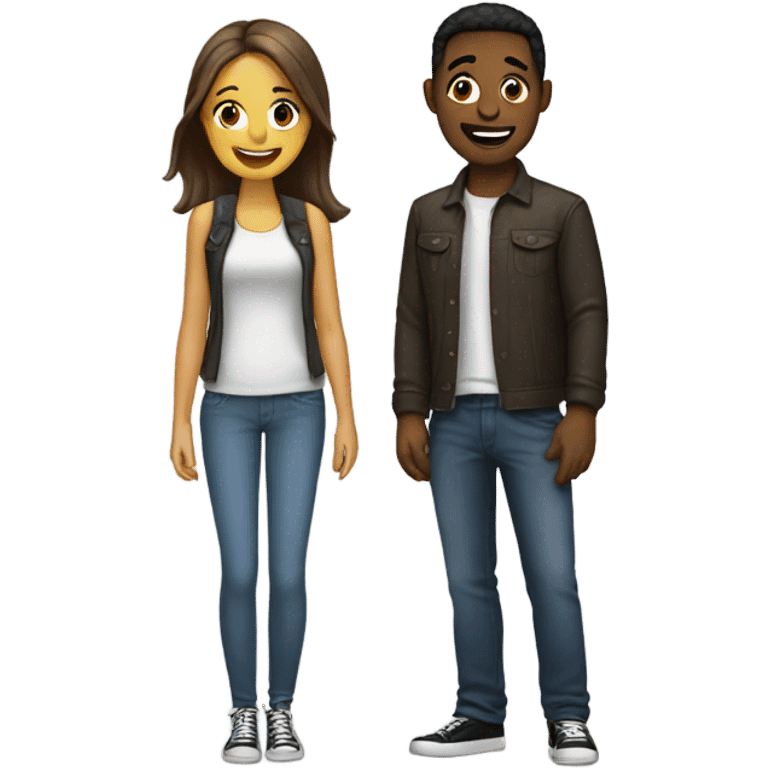 boyfriend and girlfriend  emoji