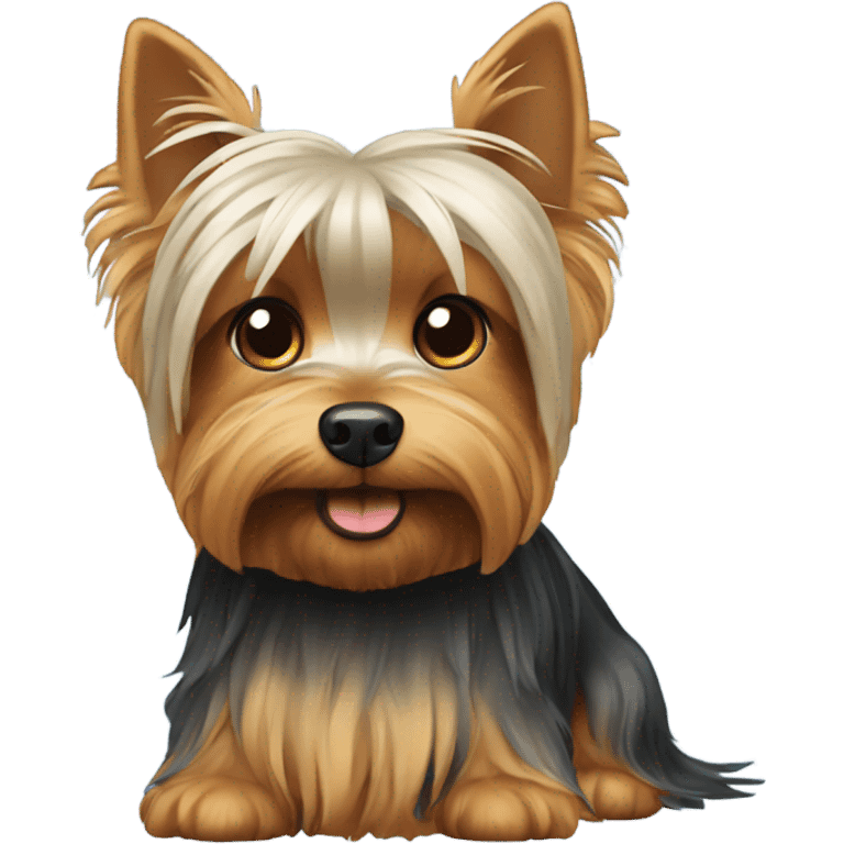 Yorkshire Terrier dog emoji