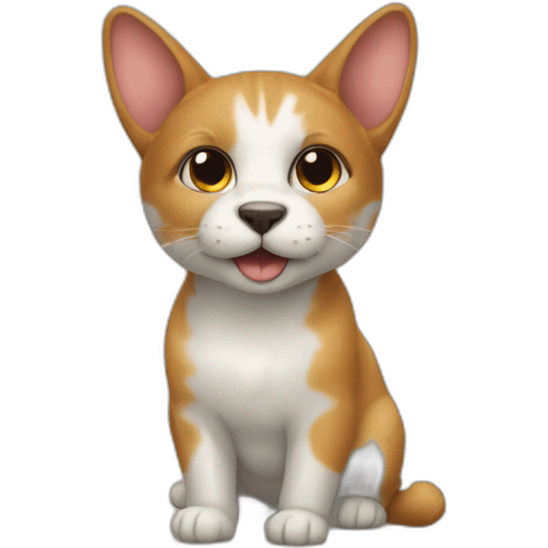 hond-cat-konijn emoji