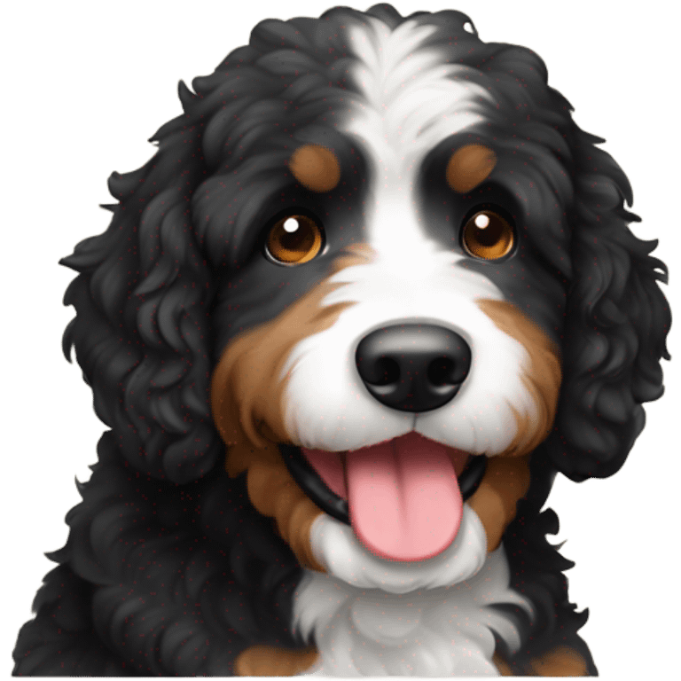 bernedoodle  emoji