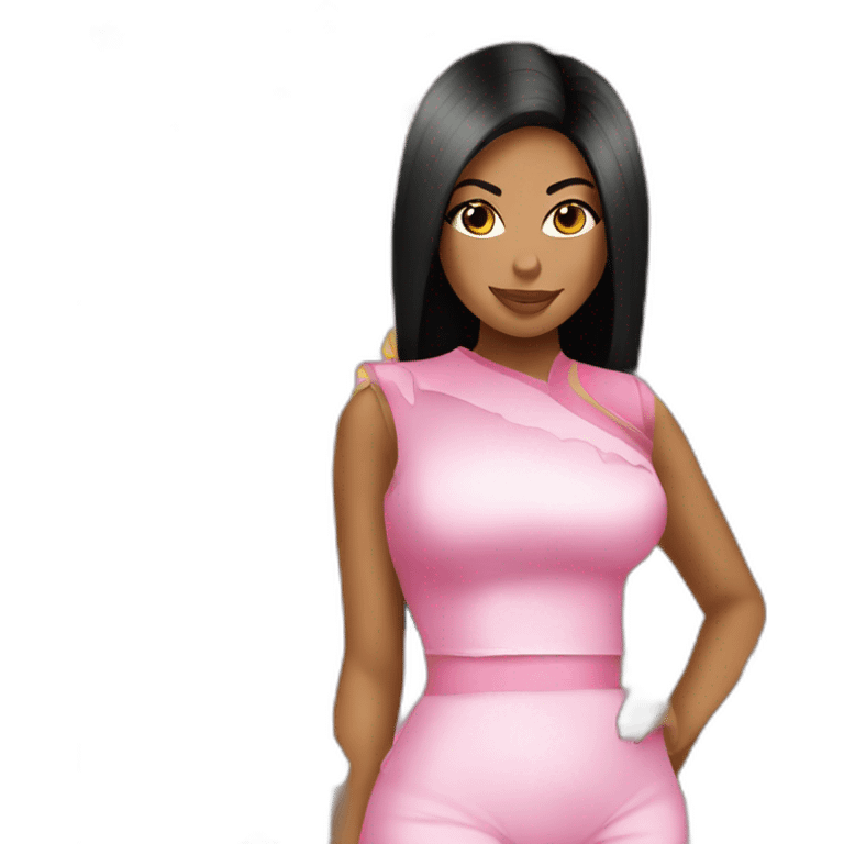 Nicki Nicole emoji