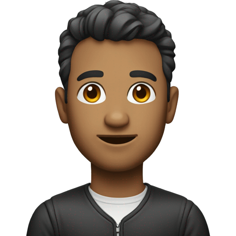 Create a Memoji of a developer with his laptop emoji