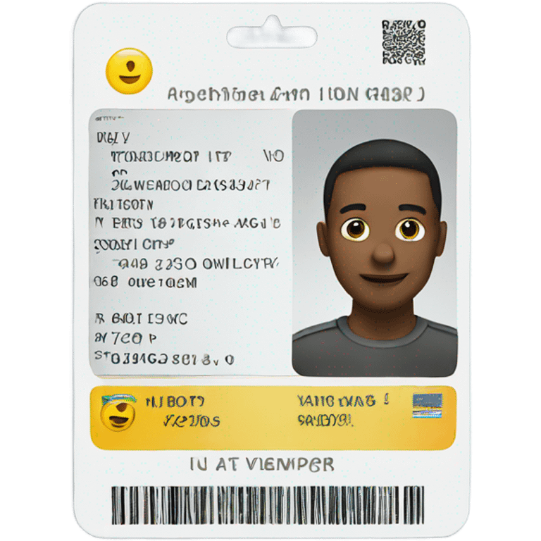 ID card emoji