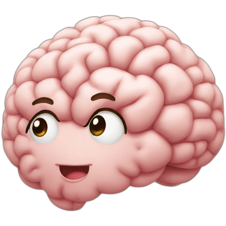 cute Brain emoji