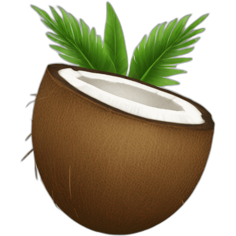 Coconut emoji