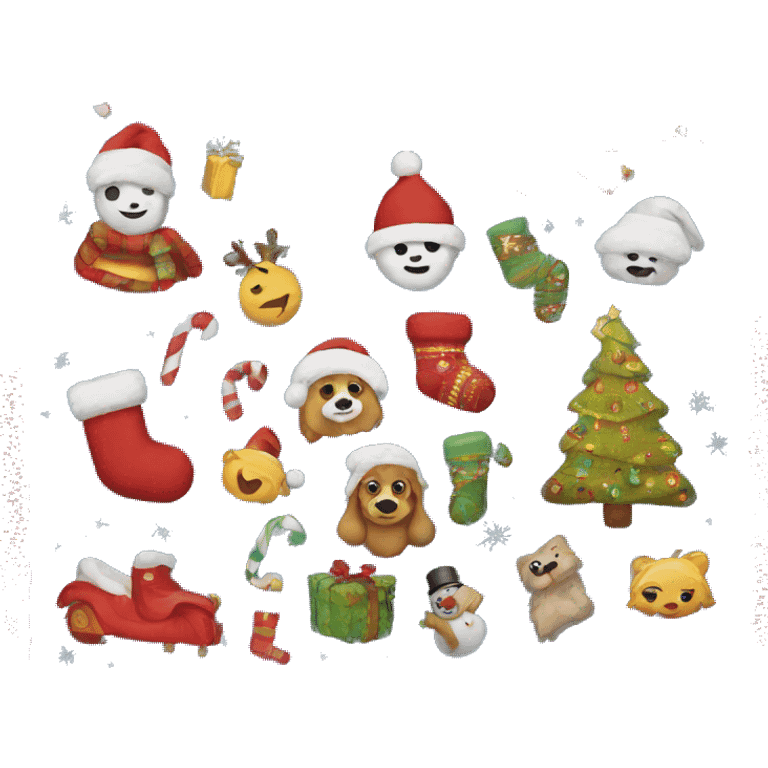 Christmas blanket emoji