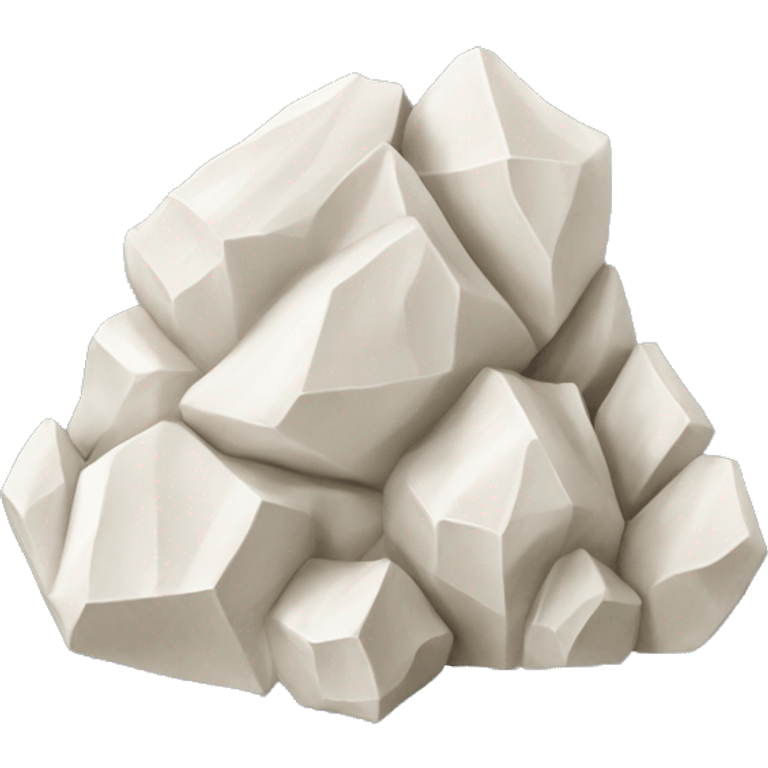 gypsum mineral emoji