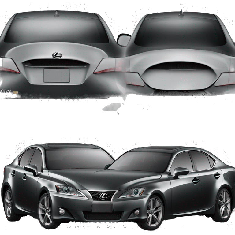 2012 black lexus is250 emoji