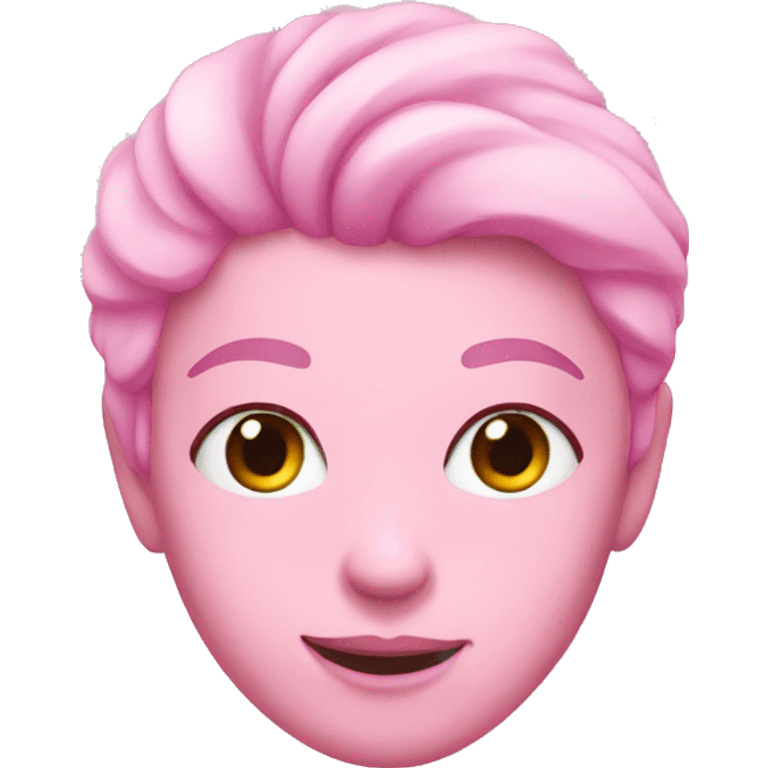 Pink emoji