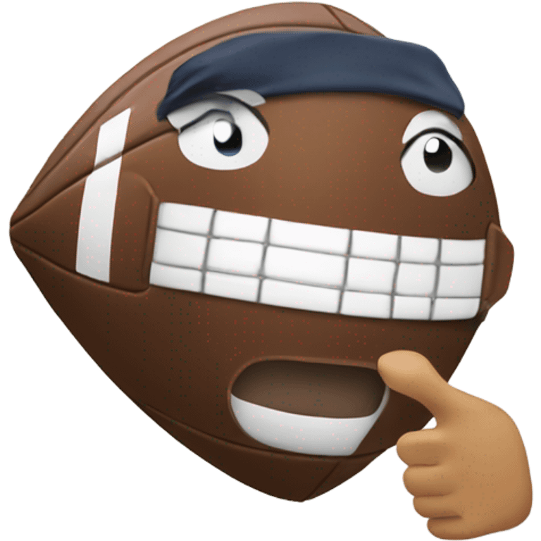 Football thumbs up  emoji