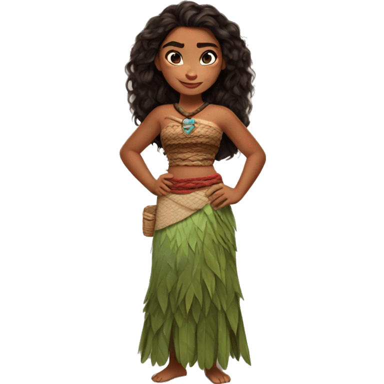 princess moana emoji