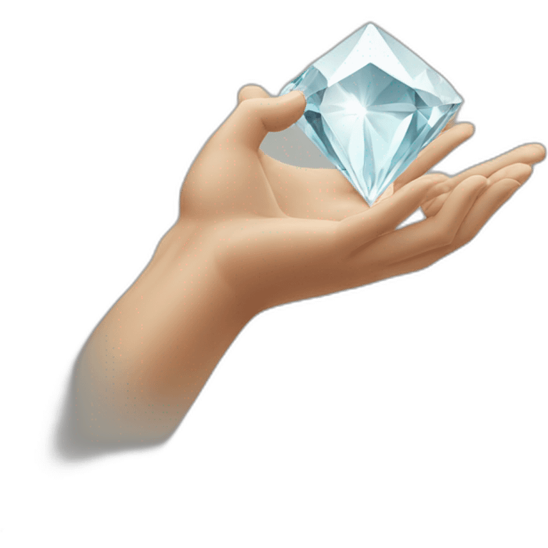 two hands forming a diamond emoji