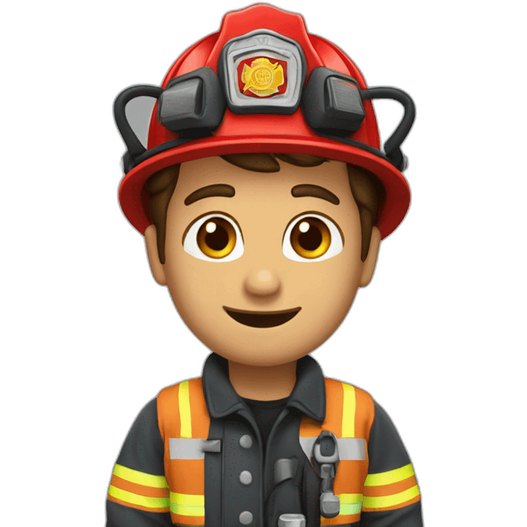 Fire fighter emoji