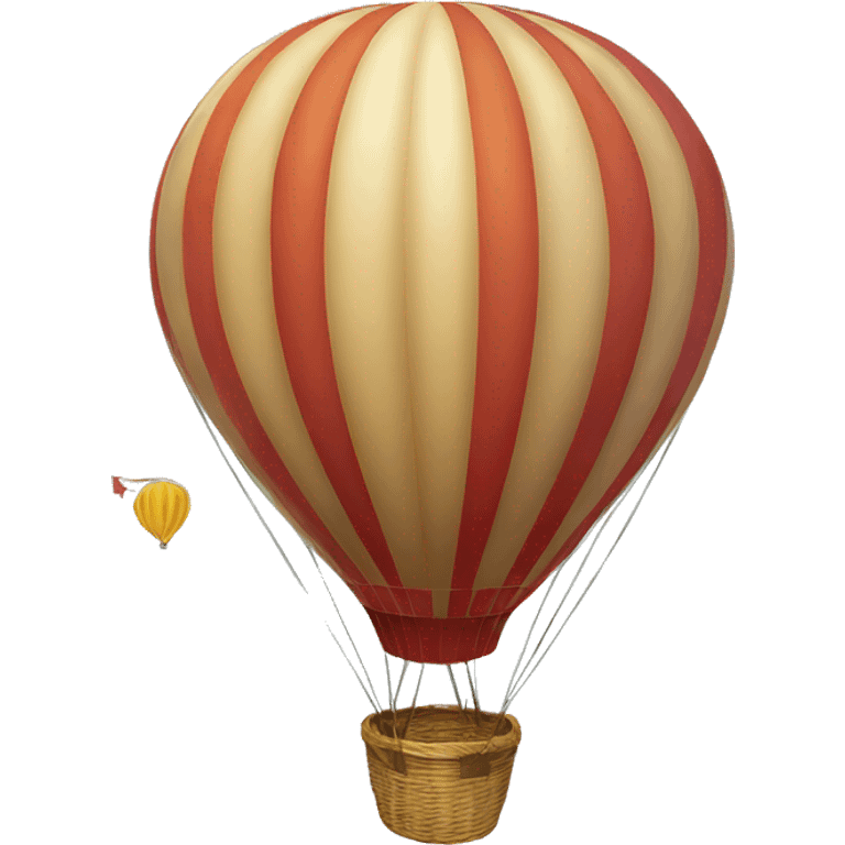 Hot air ballon emoji