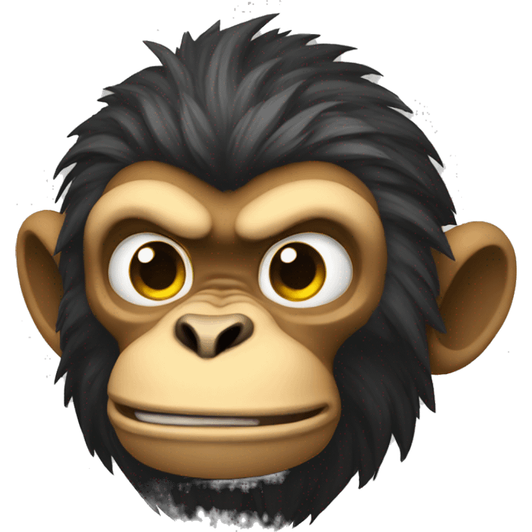 Super strong alpha monkey emoji