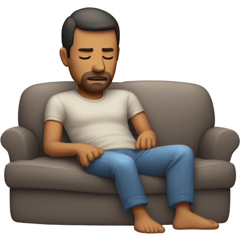 Sleepy dad emoji