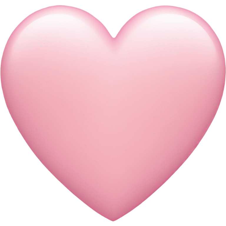 baby pink heart emoji