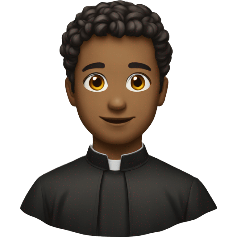 young priest emoji