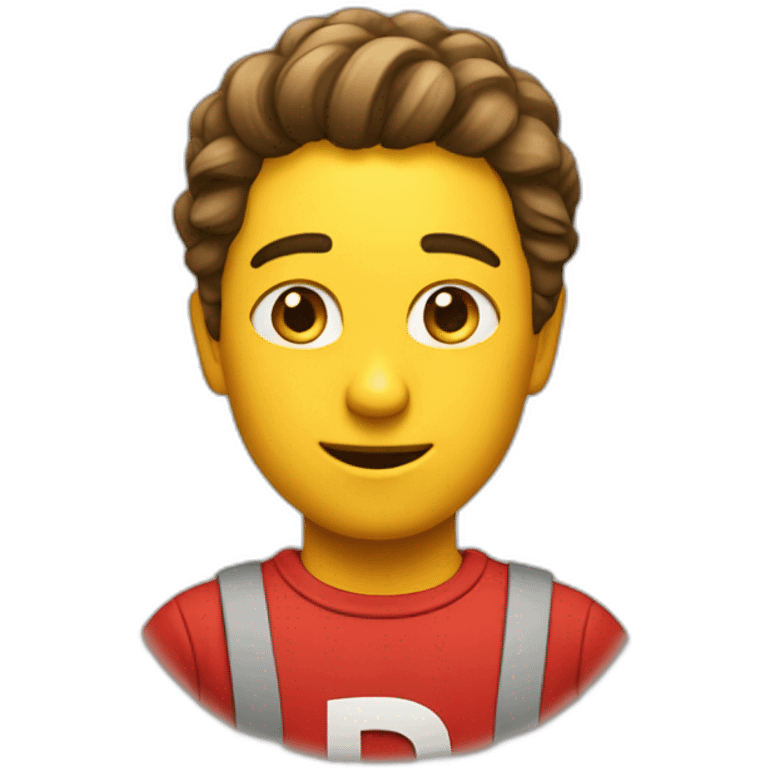 Logo de Netflix saludando emoji