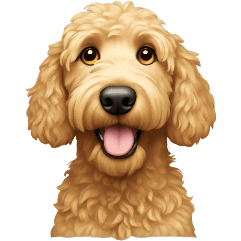 Golden doodle  emoji