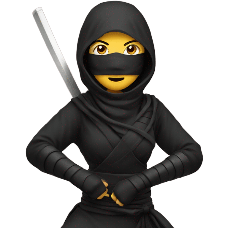 Women ninja emoji