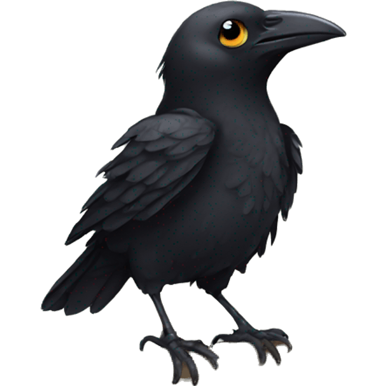  baby crow emoji