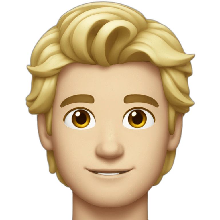 Andrew Garfield blonde emoji