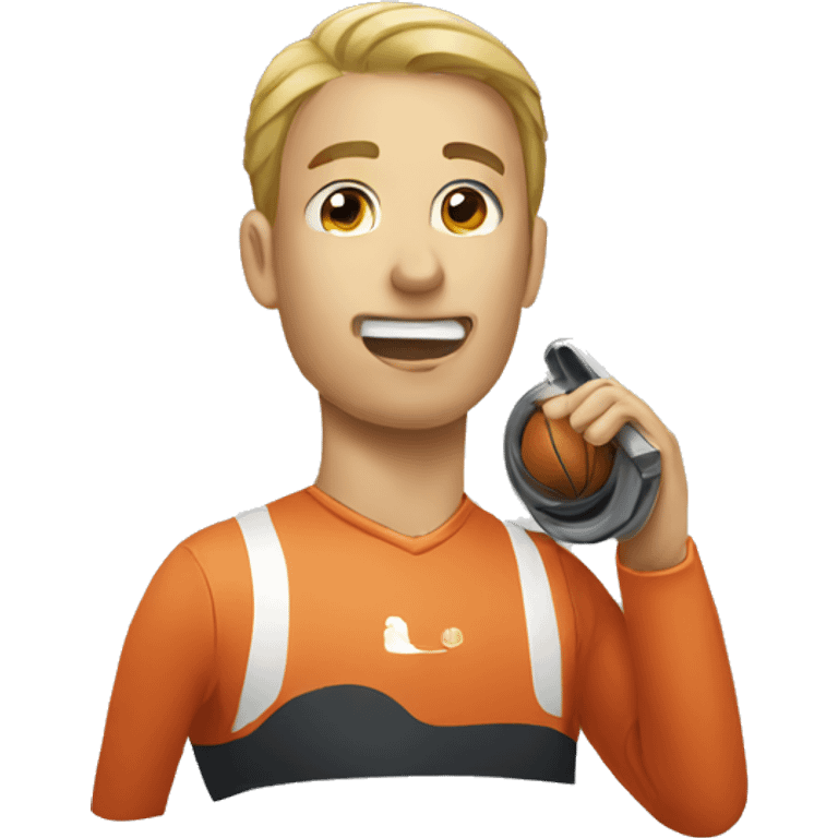 whistle for sports emoji